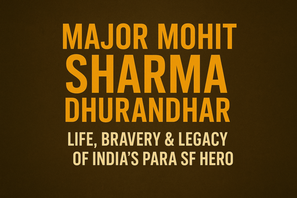 Major Mohit Sharma Dhurandhar Biography: Missions, Sacrifice & Last Operation ChatGPT Image Dec 11 2025 09 29 58 PM 1024x683