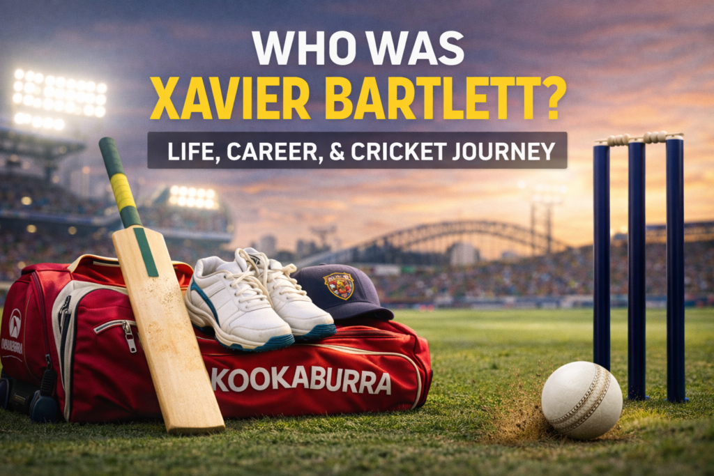 Who Was Xavier Bartlett? Life, Career, Stats & Rise in Australian Cricket | Tech Arabinda ChatGPT Image Dec 31 2025 03 12 07 PM 1024x683