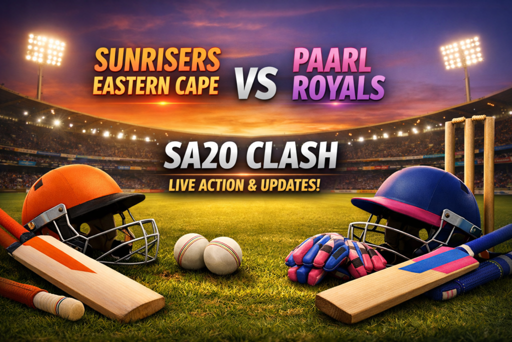 Sunrisers Eastern Cape vs Paarl Royals Match Preview, Team Analysis & Prediction | Tech Arabinda ChatGPT Image Dec 31 2025 08 13 55 PM 1024x683
