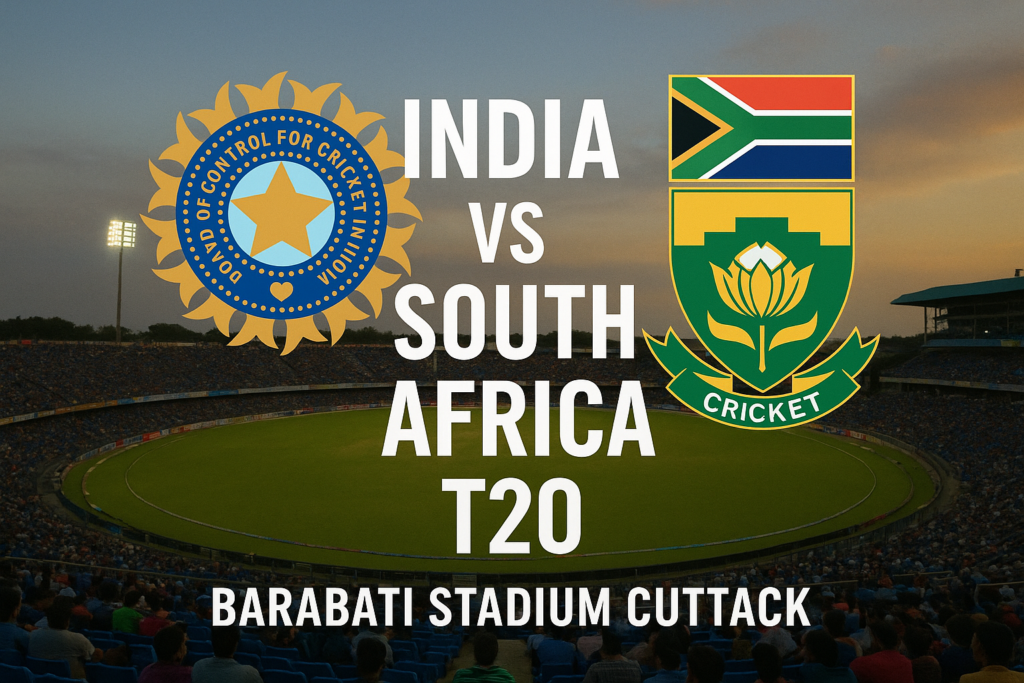 India vs South Africa T20 at Barabati Stadium Cuttack – Full Match Details & Latest Updates ChatGPT Image Dec 9 2025 07 28 01 AM 1024x683