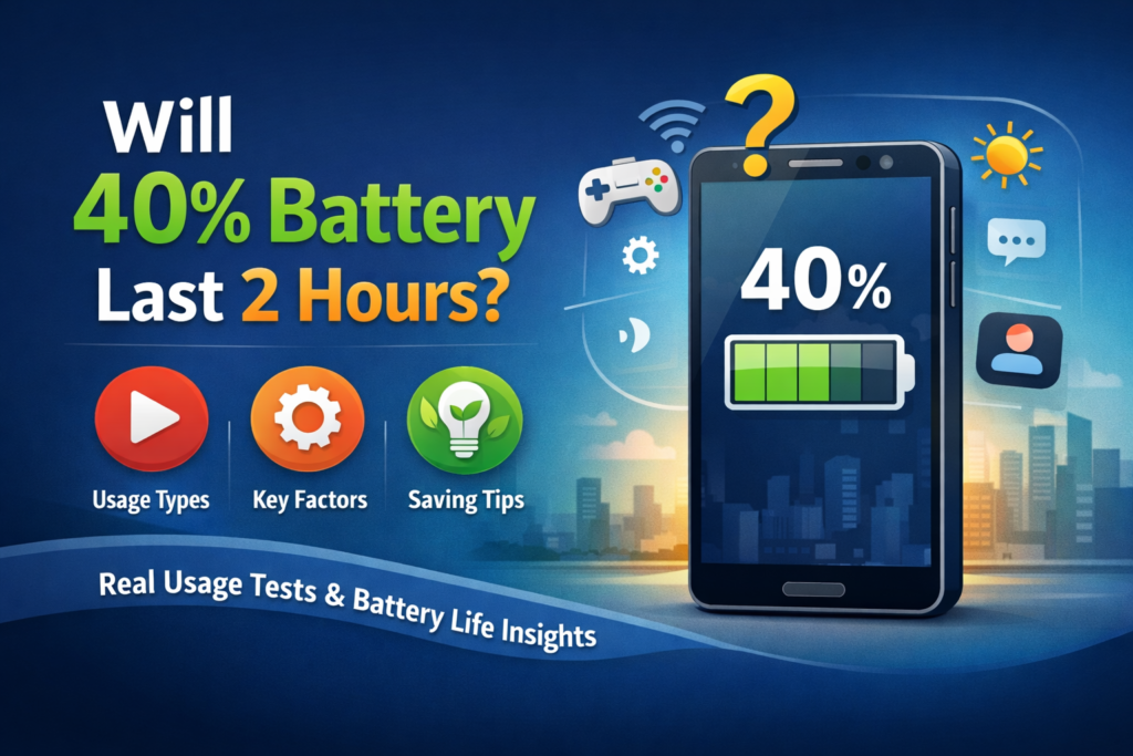 Will 40% Battery Last 2 Hours? Real Usage Guide & Tips ChatGPT Image Feb 12 2026 10 47 40 PM 1024x683
