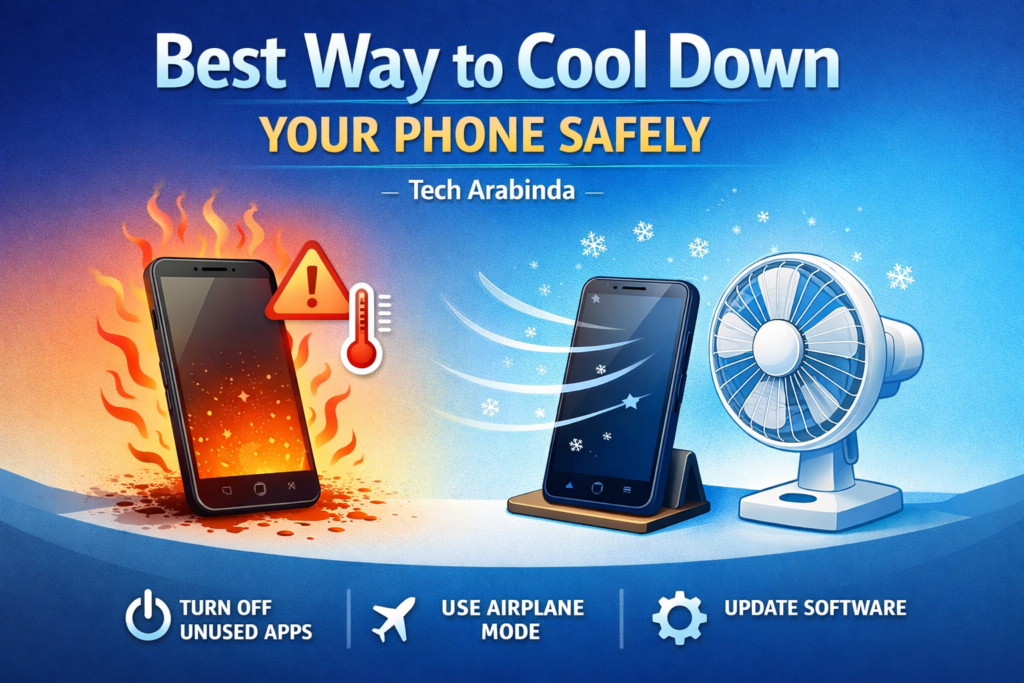 Best Way to Cool Down Your Phone Safely | Tech Arabinda ChatGPT Image Feb 5 2026 10 57 22 PM 1024x683