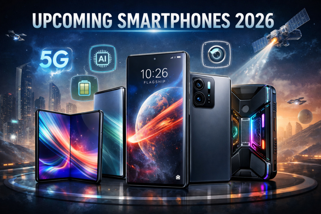 Upcoming Smartphones 2026: Expected Features, AI Tech, Foldable Phones & Battery Innovations ChatGPT Image Jan 10 2026 08 29 51 PM 1024x683