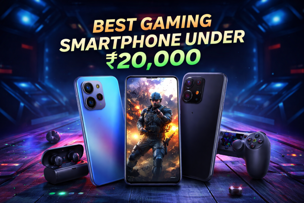 Best Gaming Smartphone Under 20000 in India (2026) | Tech Arabinda ChatGPT Image Jan 12 2026 09 08 20 PM 1024x683
