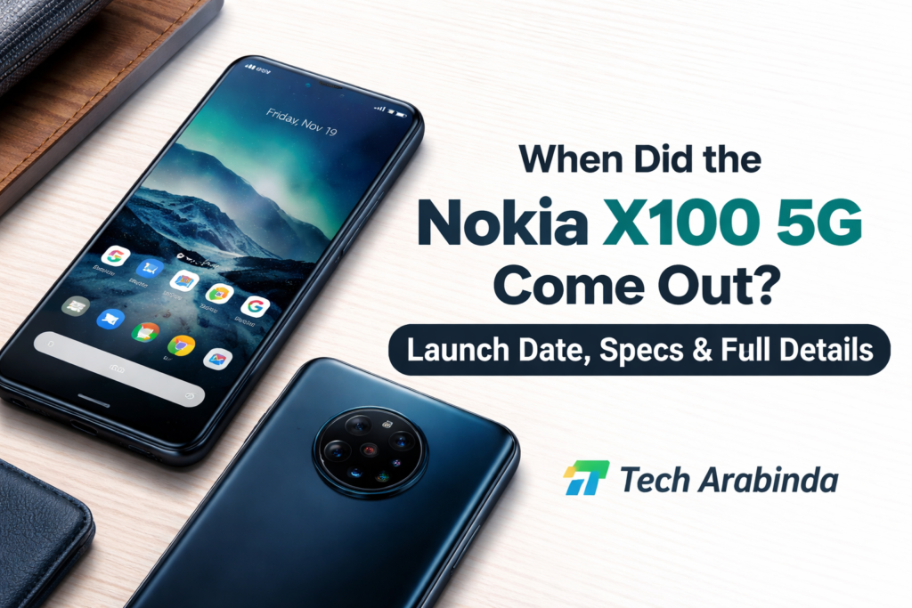 When Did the Nokia X100 5G Came Out? Launch Date, Specs & Full Details | Tech Arabinda ChatGPT Image Jan 2 2026 12 45 40 PM 1024x683