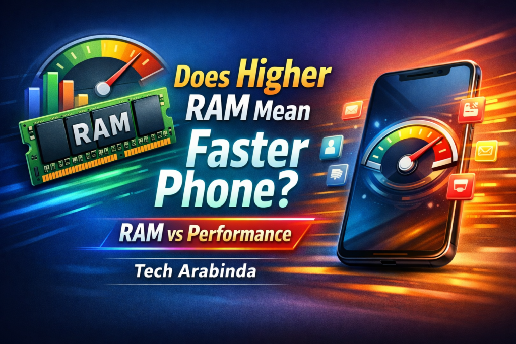 Does Higher RAM Mean Faster Phone? RAM vs Performance, Tech Arabinda ChatGPT Image Jan 20 2026 10 07 06 PM 1024x683