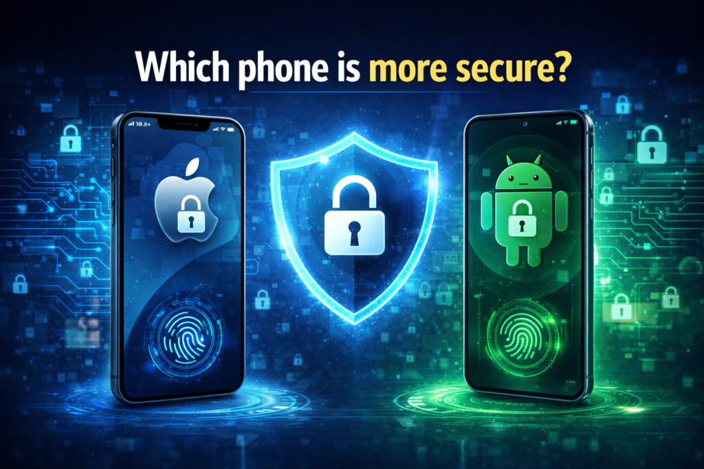Which Phone Is More Secure? iPhone vs Android Security Comparison 2026 | Tech Arabinda ChatGPT Image Jan 22 2026 10 54 59 PM 1024x683