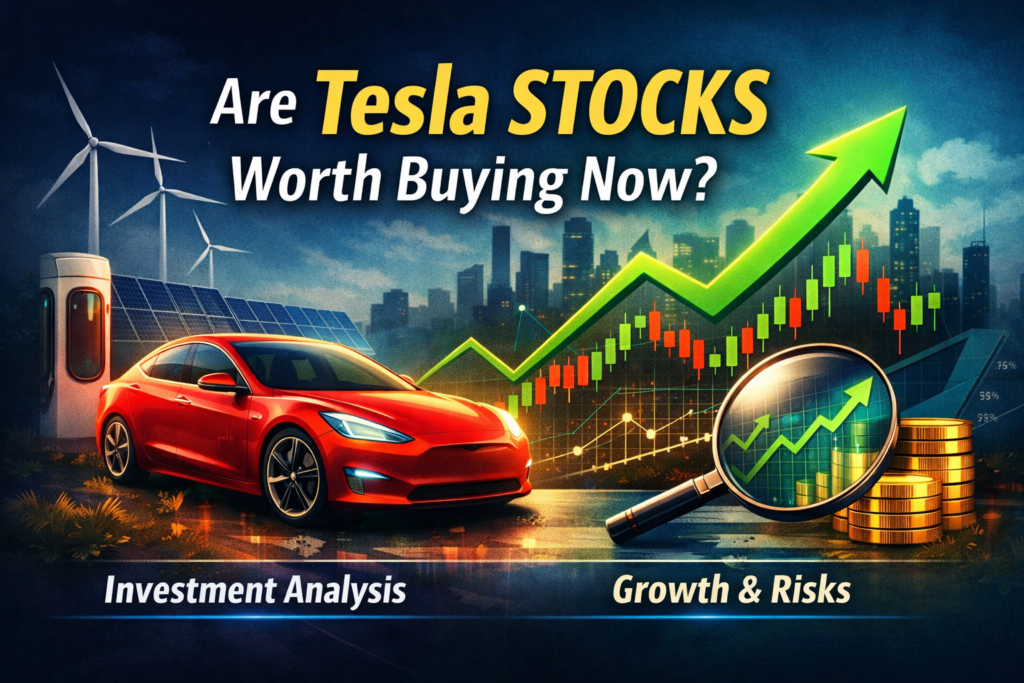 Are Tesla Stocks Worth Buying Now? Long-Term Investment Analysis | Tech Arabinda ChatGPT Image Jan 5 2026 09 27 54 PM 1024x683